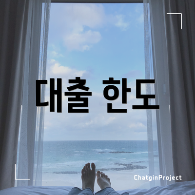 대출 한도
