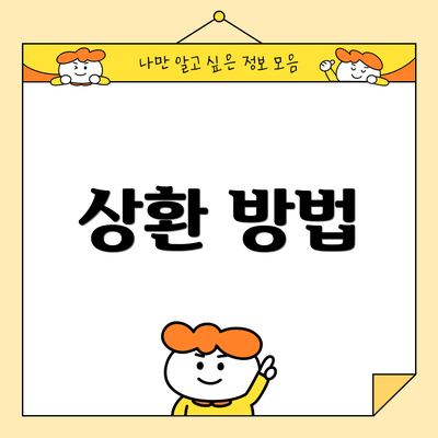 상환 방법