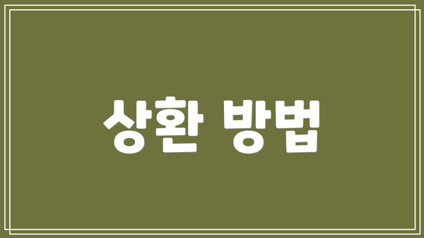 상환 방법