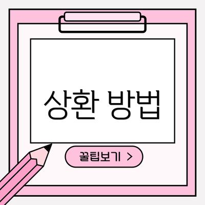 상환 방법