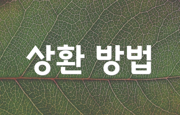 상환 방법