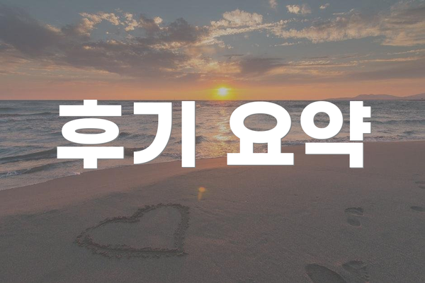 후기 요약