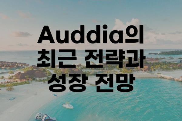 Auddia의 최근 전략과 성장 전망